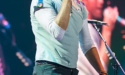 Chris Martin durant un concert